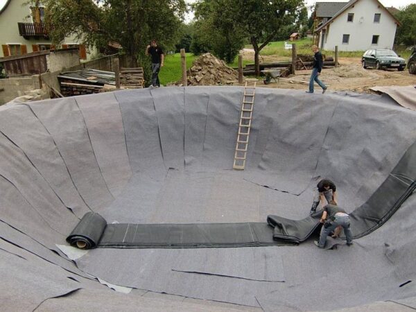 Kautschukfolie = EPDM Teichfolie