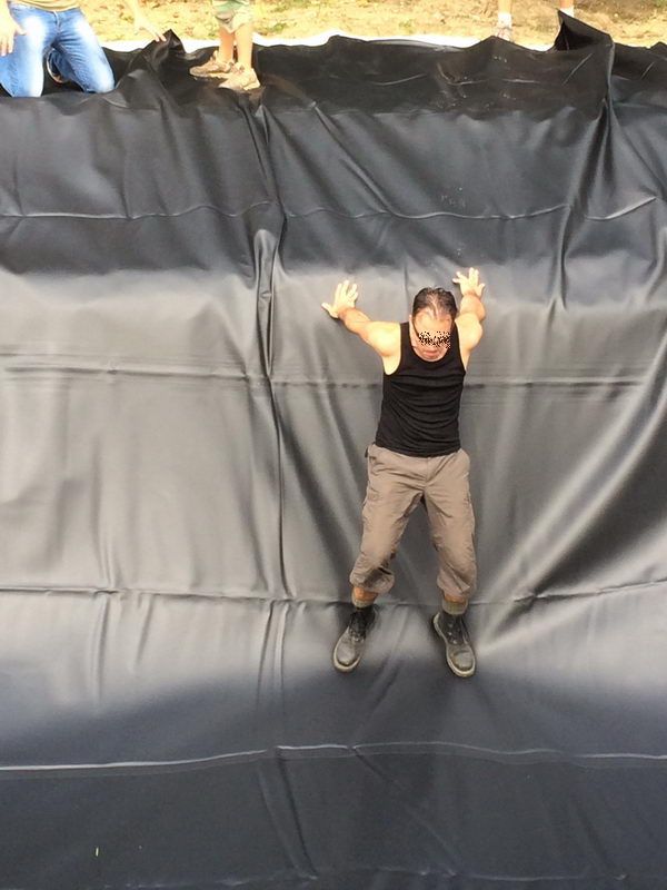 Reißfeste Teichfolie PVC